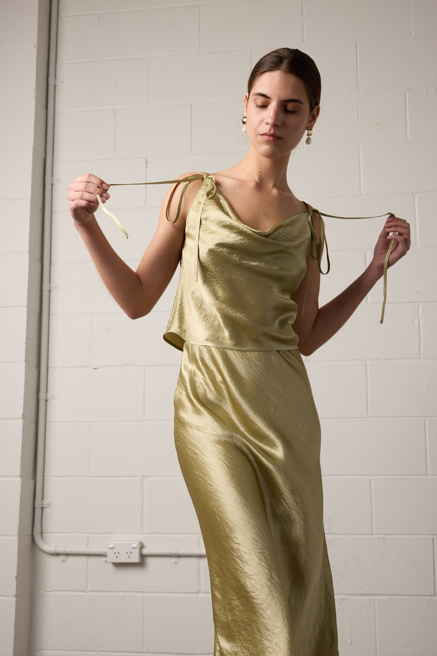 Leonie Top Pistachio
