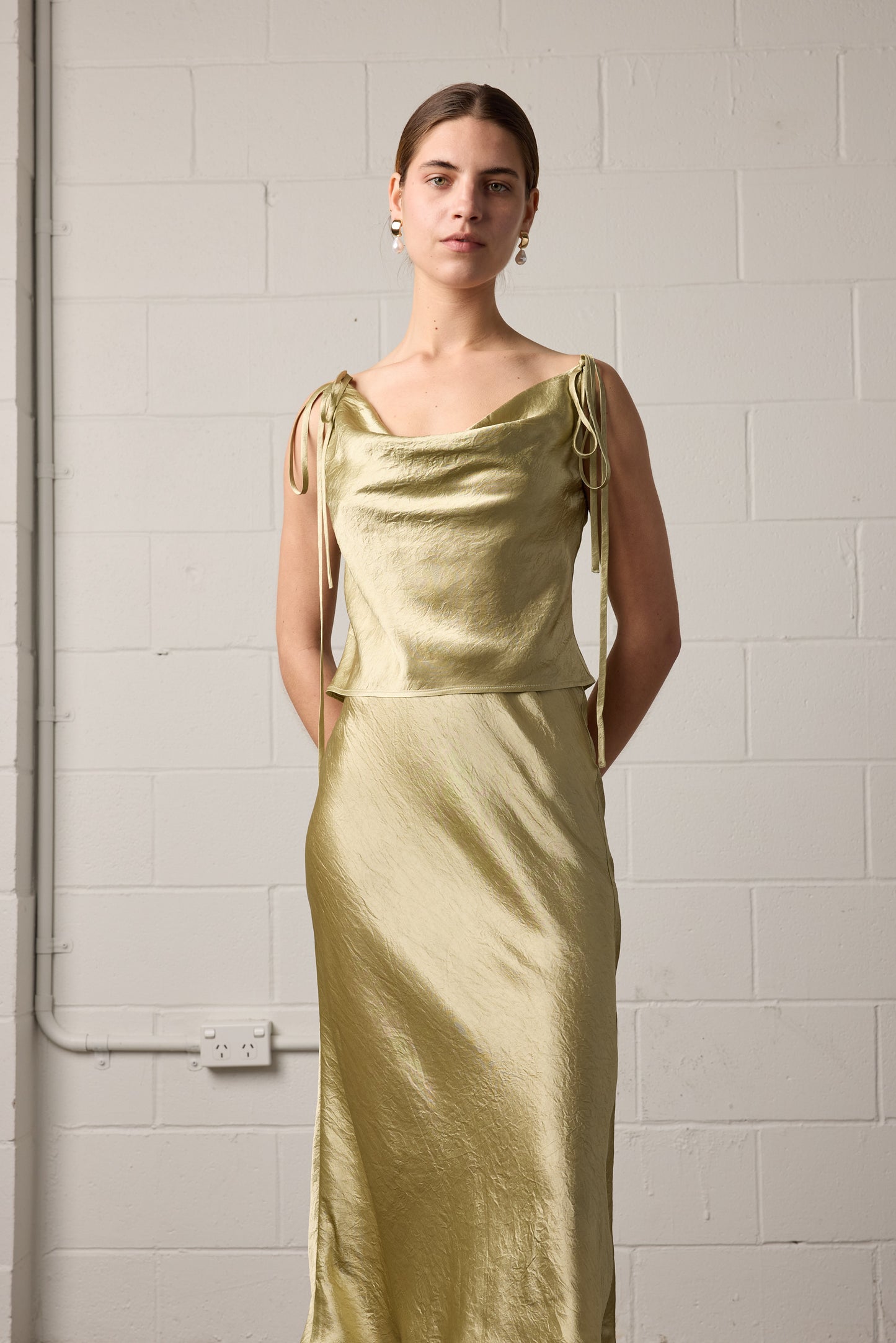Leonie Skirt Pistachio