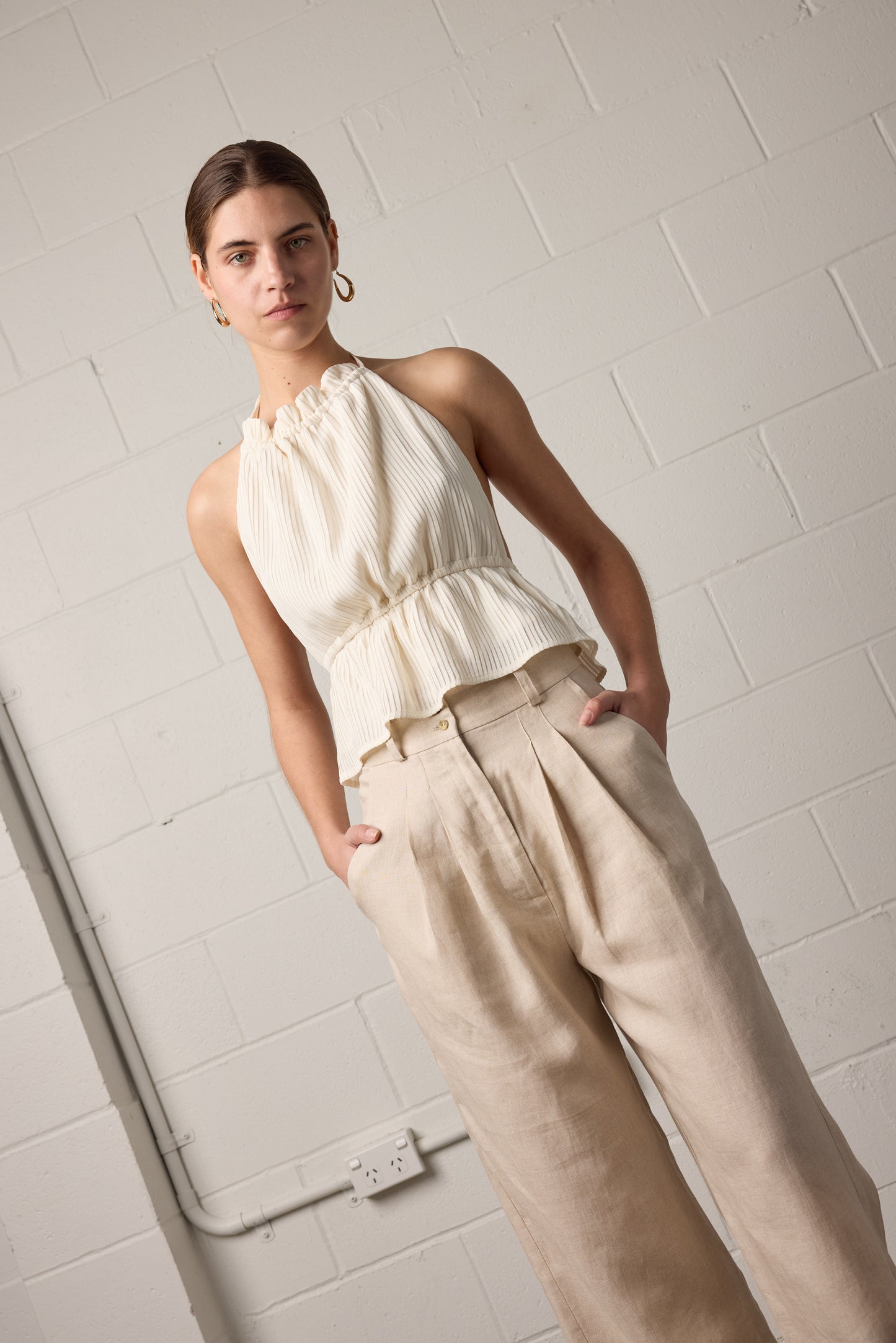 Maia Top Ivory
