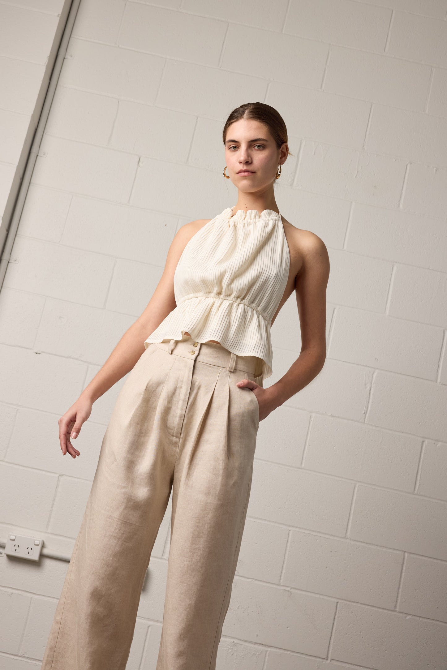 Maia Top Ivory