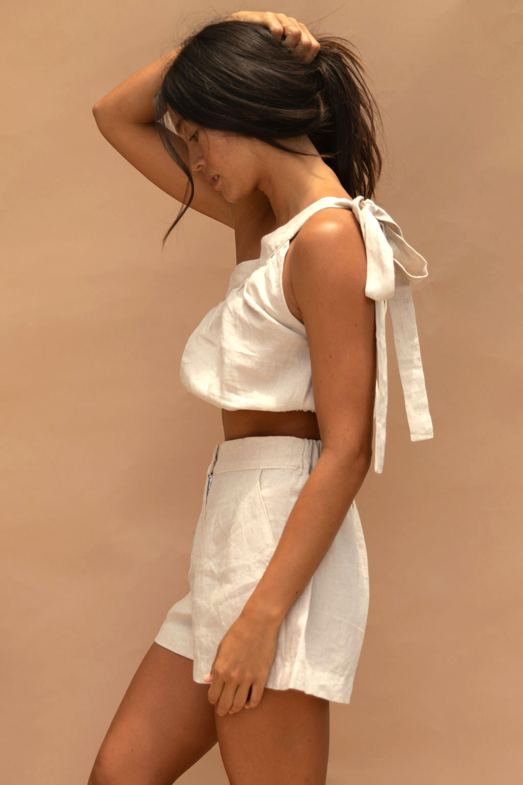 Kori Linen Top Natural