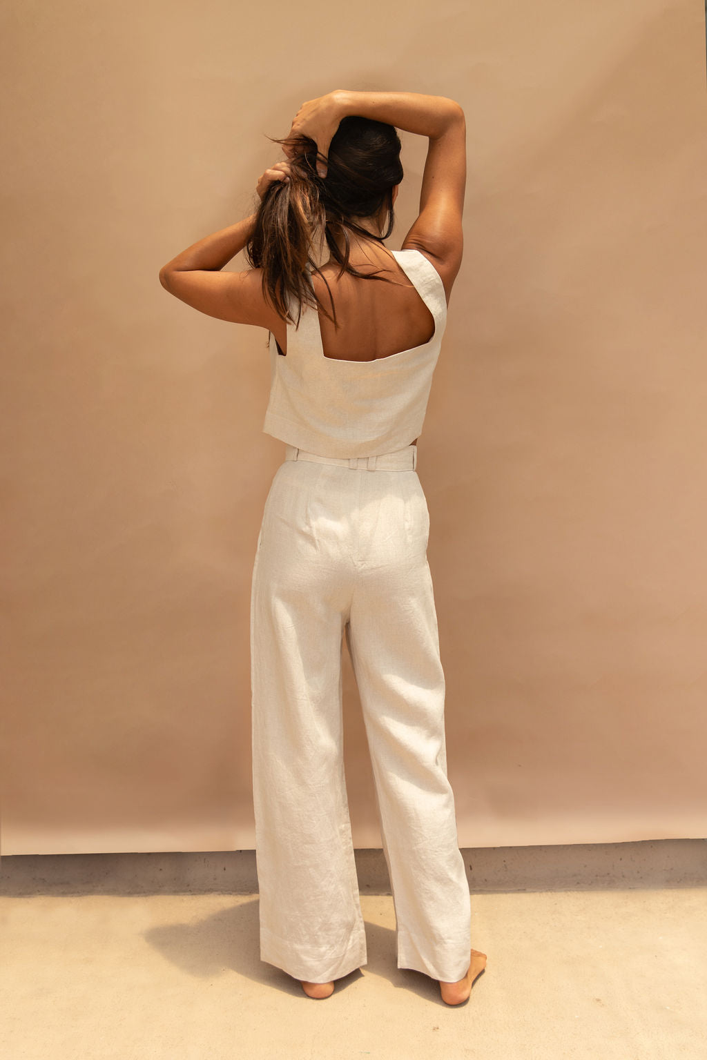 Theo Linen Pant Natural