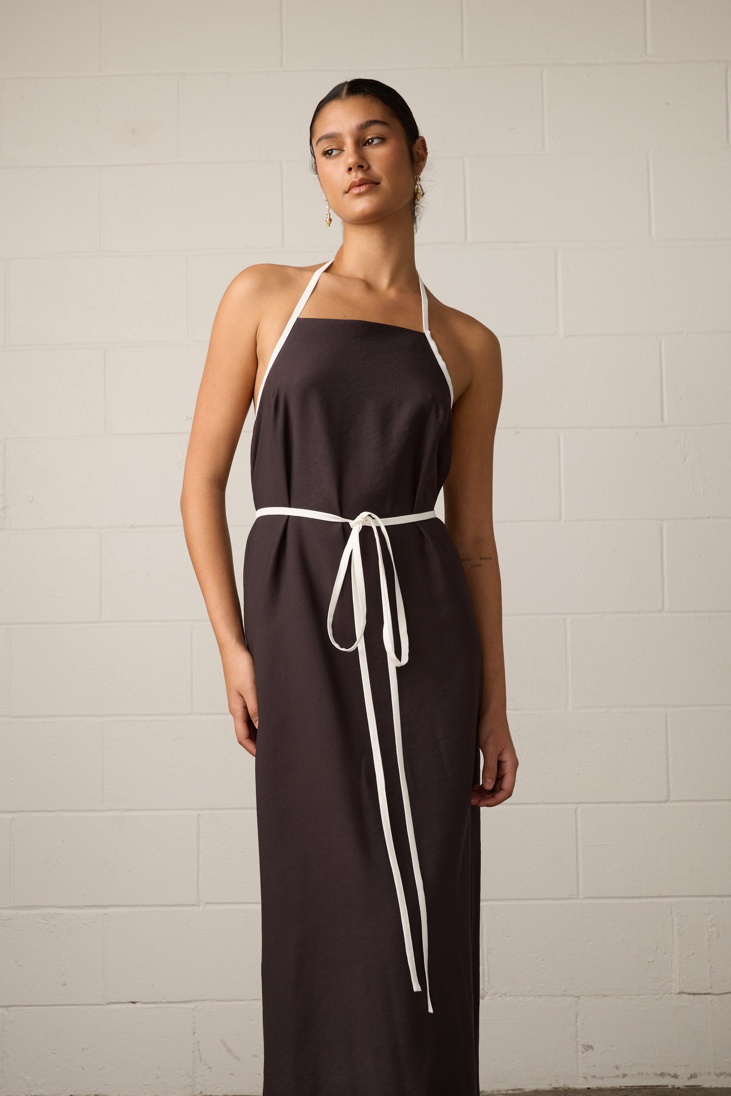 Bria Dress Mocha
