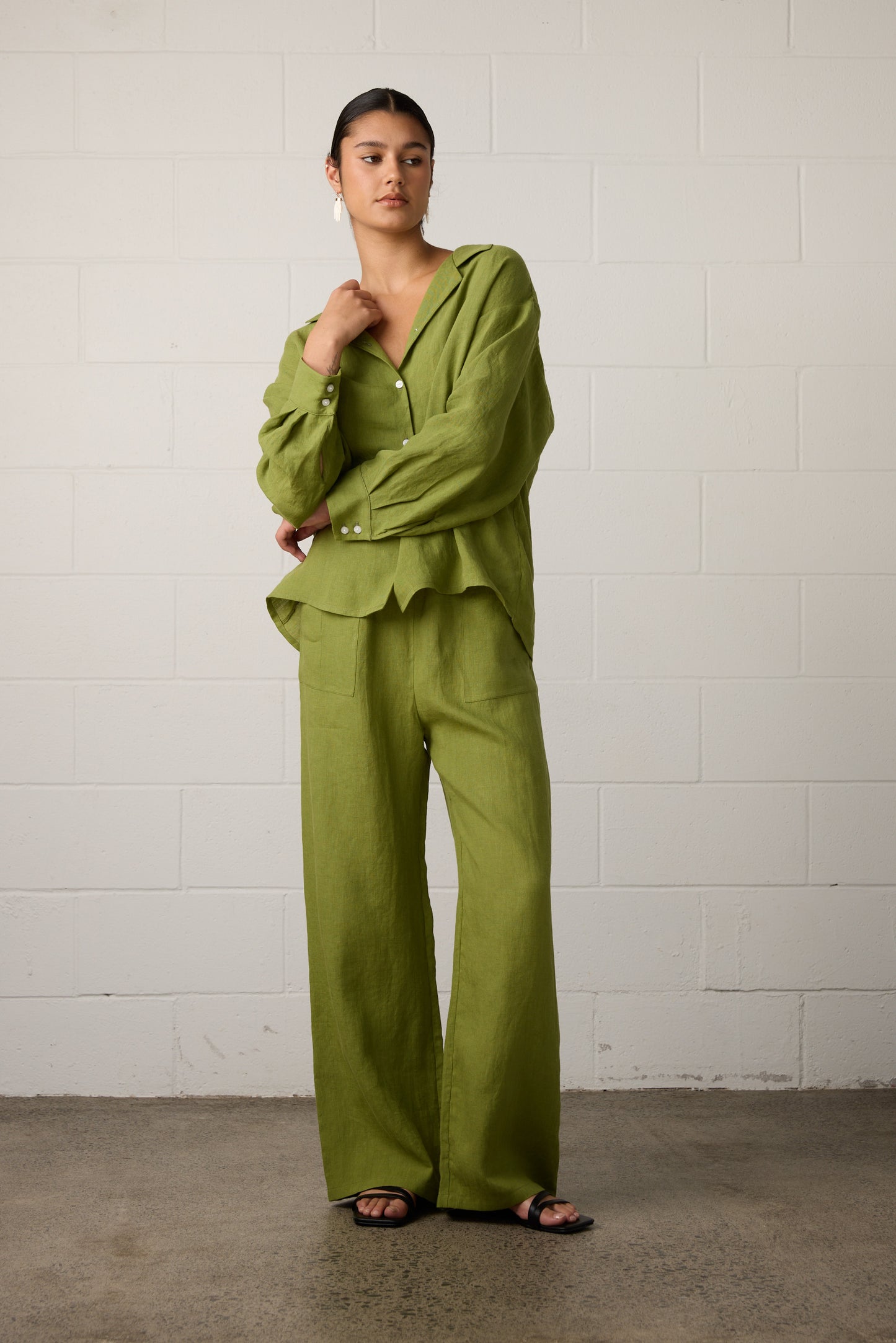 Cleo Shirt Green