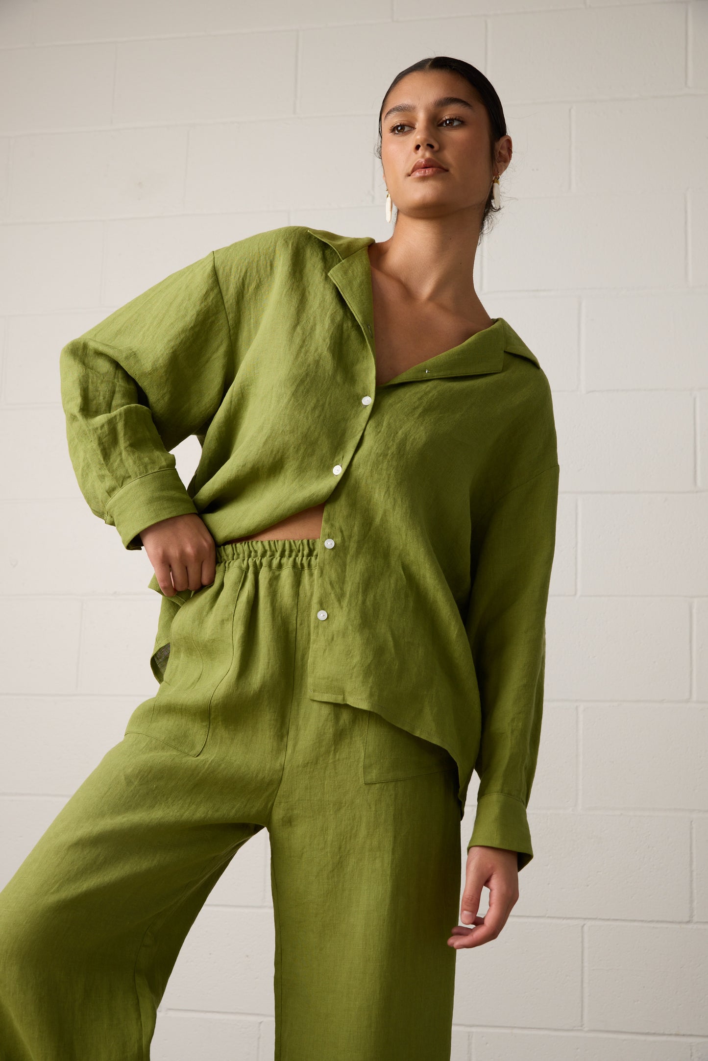Cleo Shirt Green
