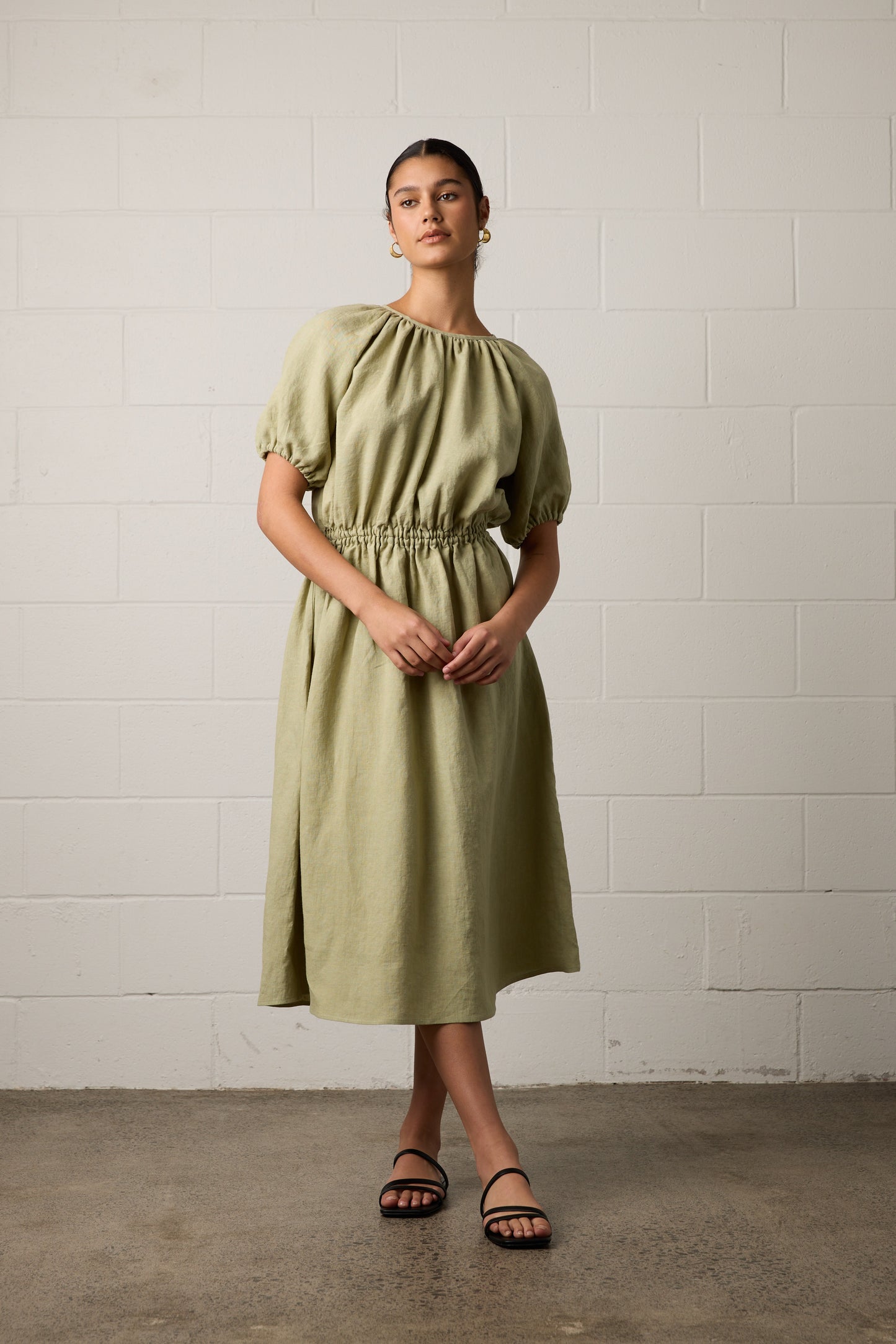 Harlow Dress Pistachio