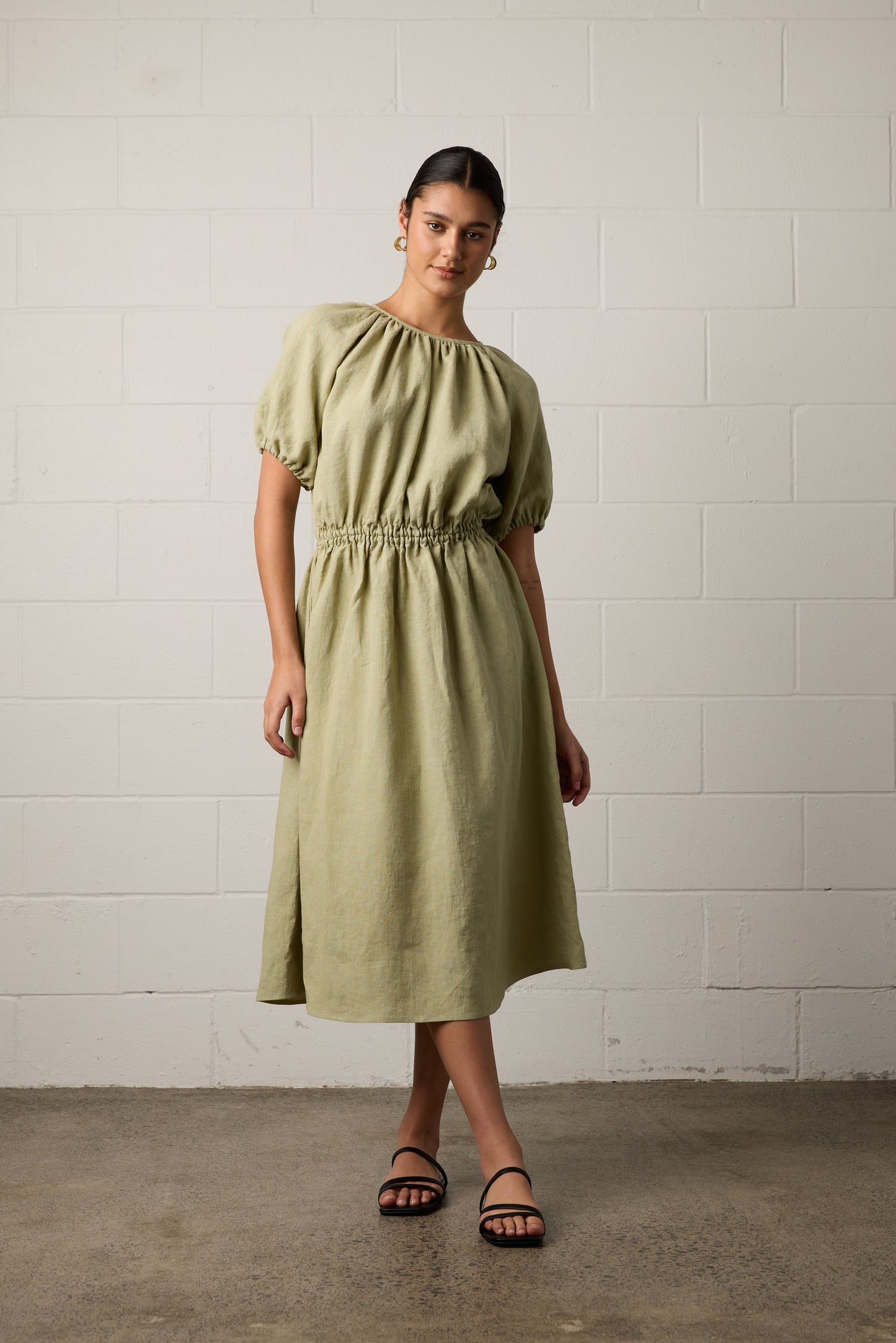 Harlow Dress Pistachio