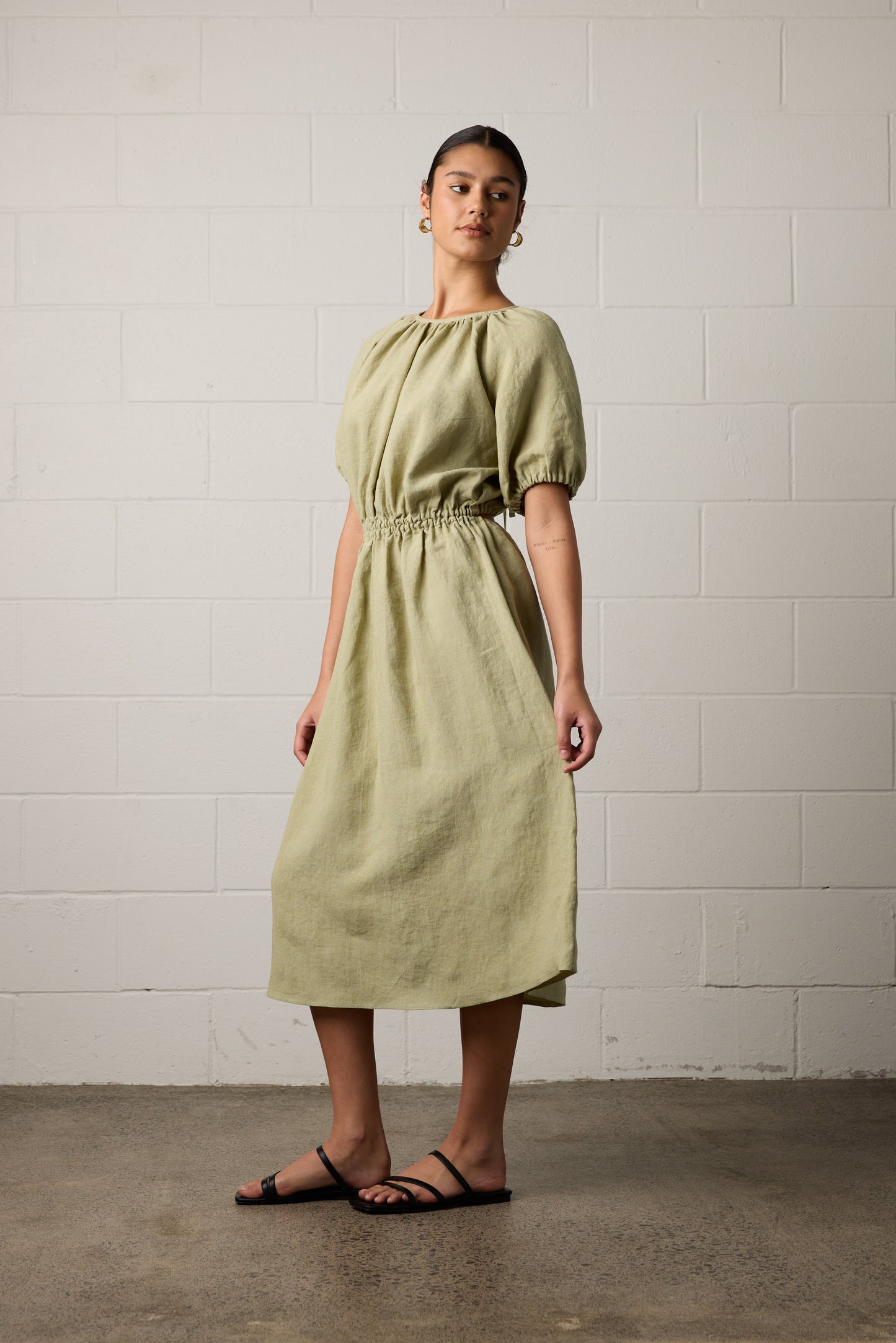 Harlow Dress Pistachio