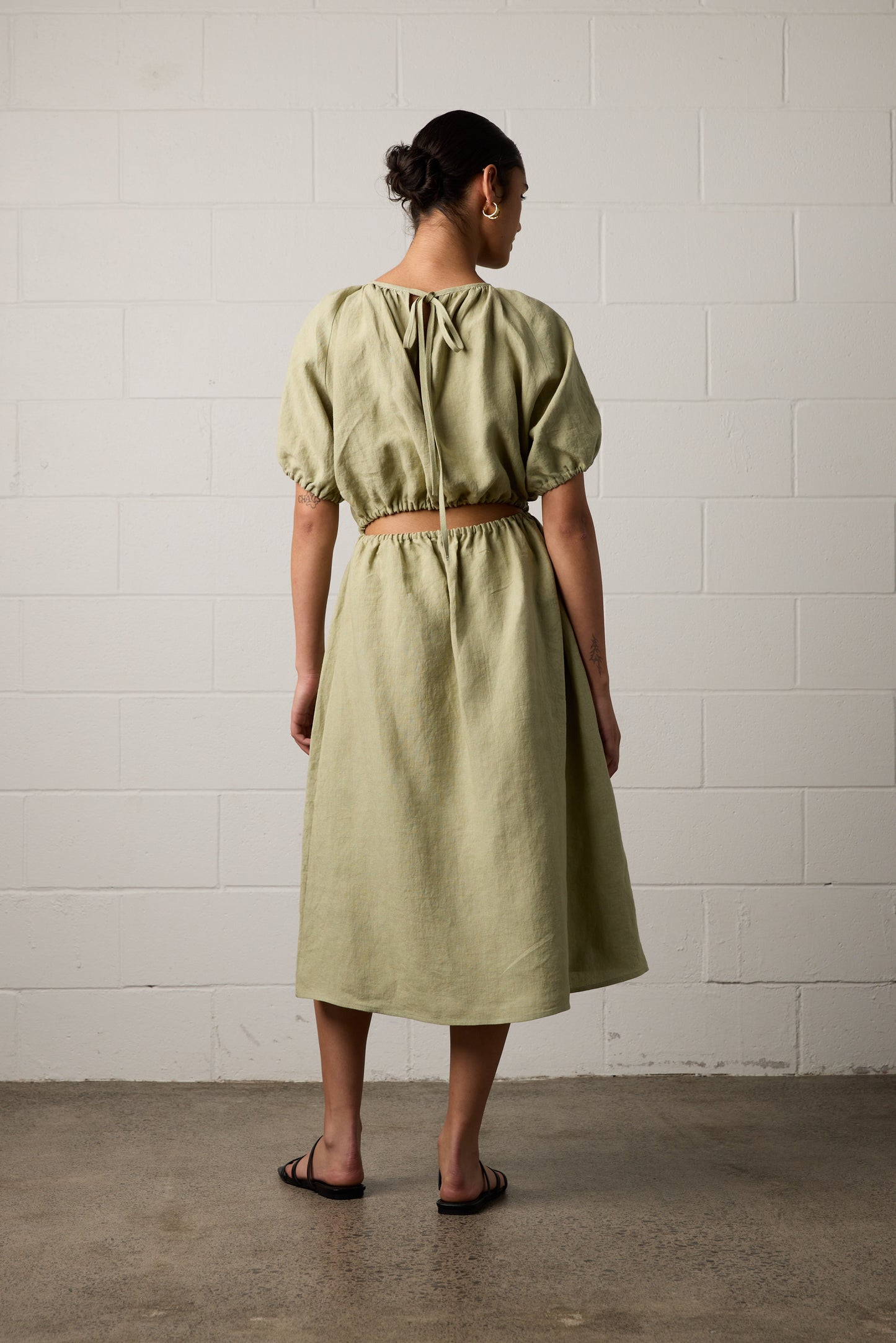 Harlow Dress Pistachio