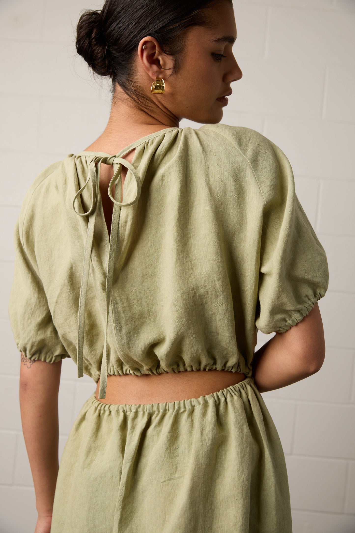 Harlow Dress Pistachio