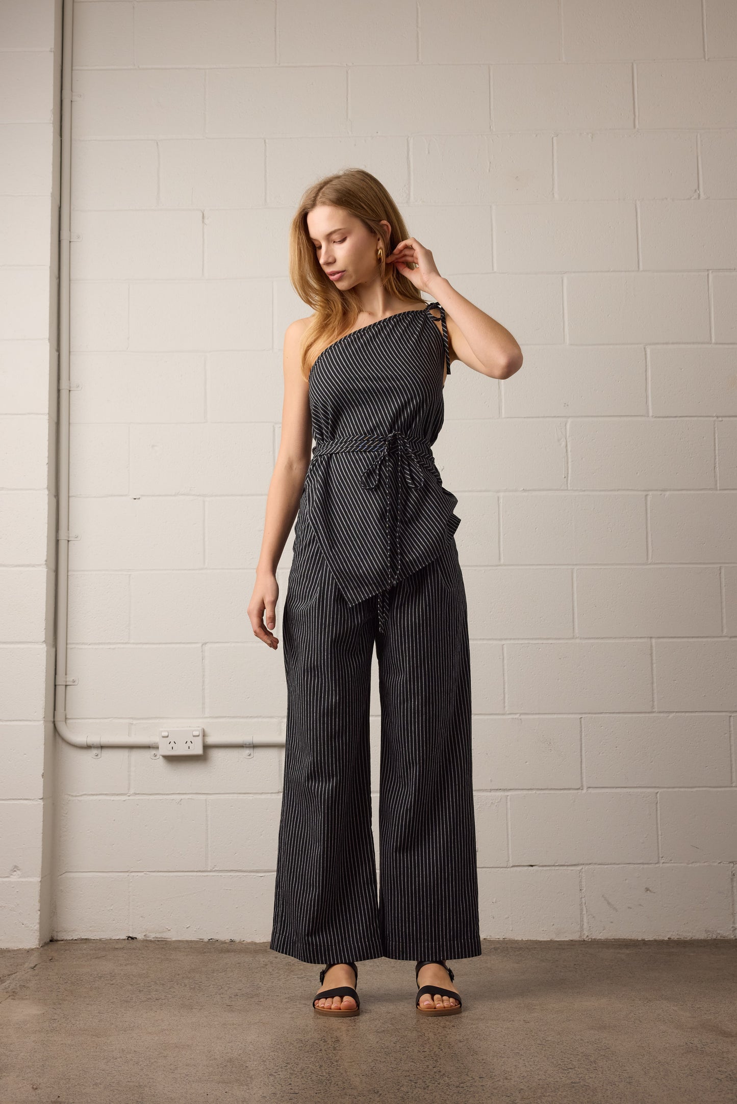 Mason Top Black Stripe