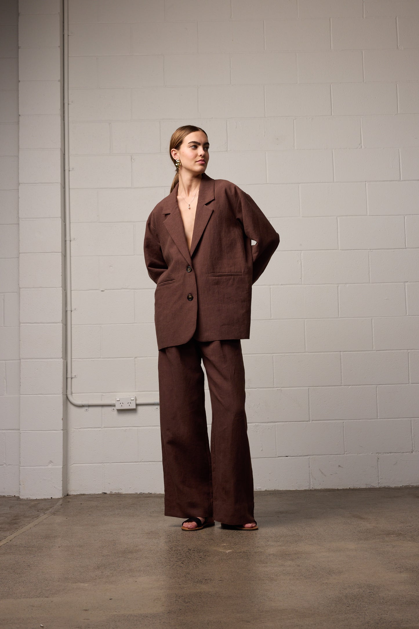 Pre-Order | Franco Blazer Mocha