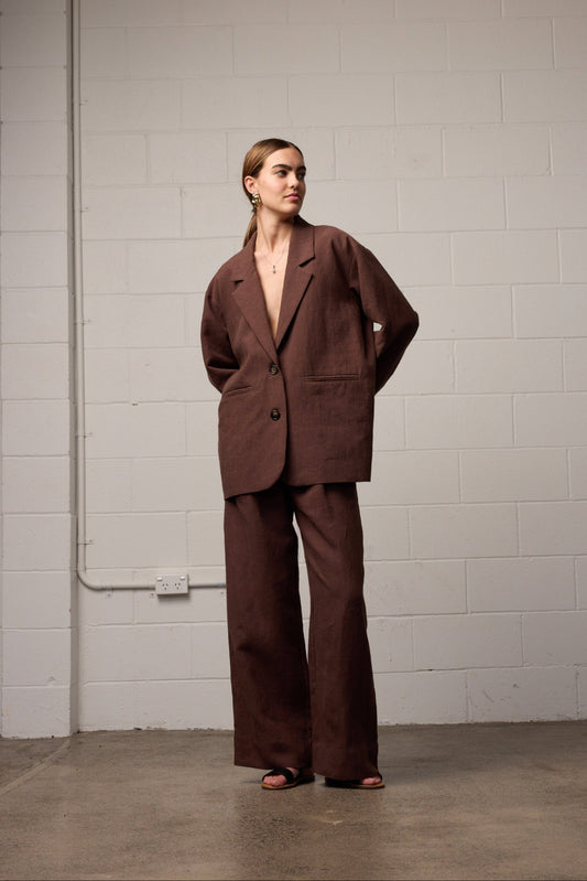 Franco Blazer Mocha