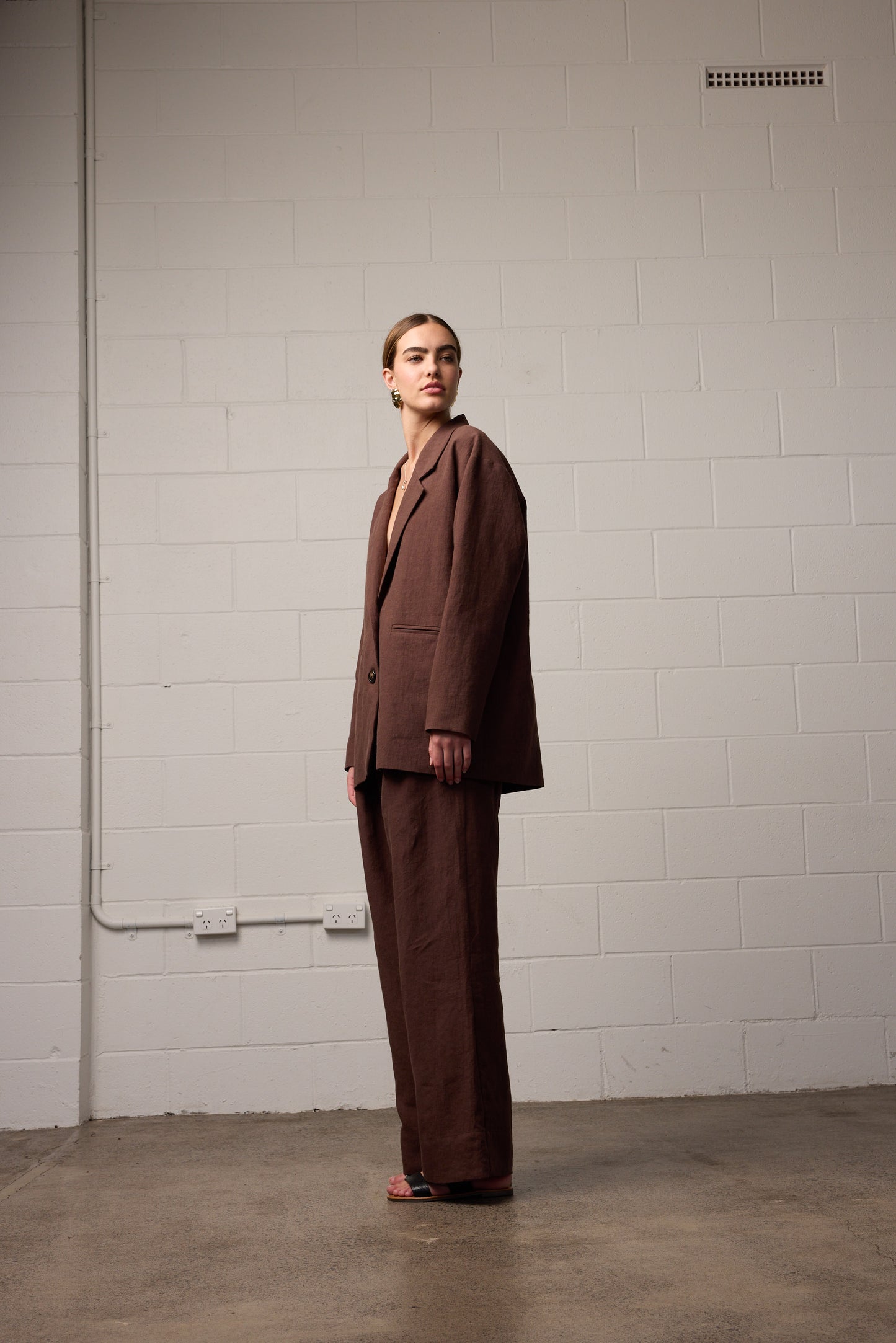 Pre-Order | Franco Blazer Mocha
