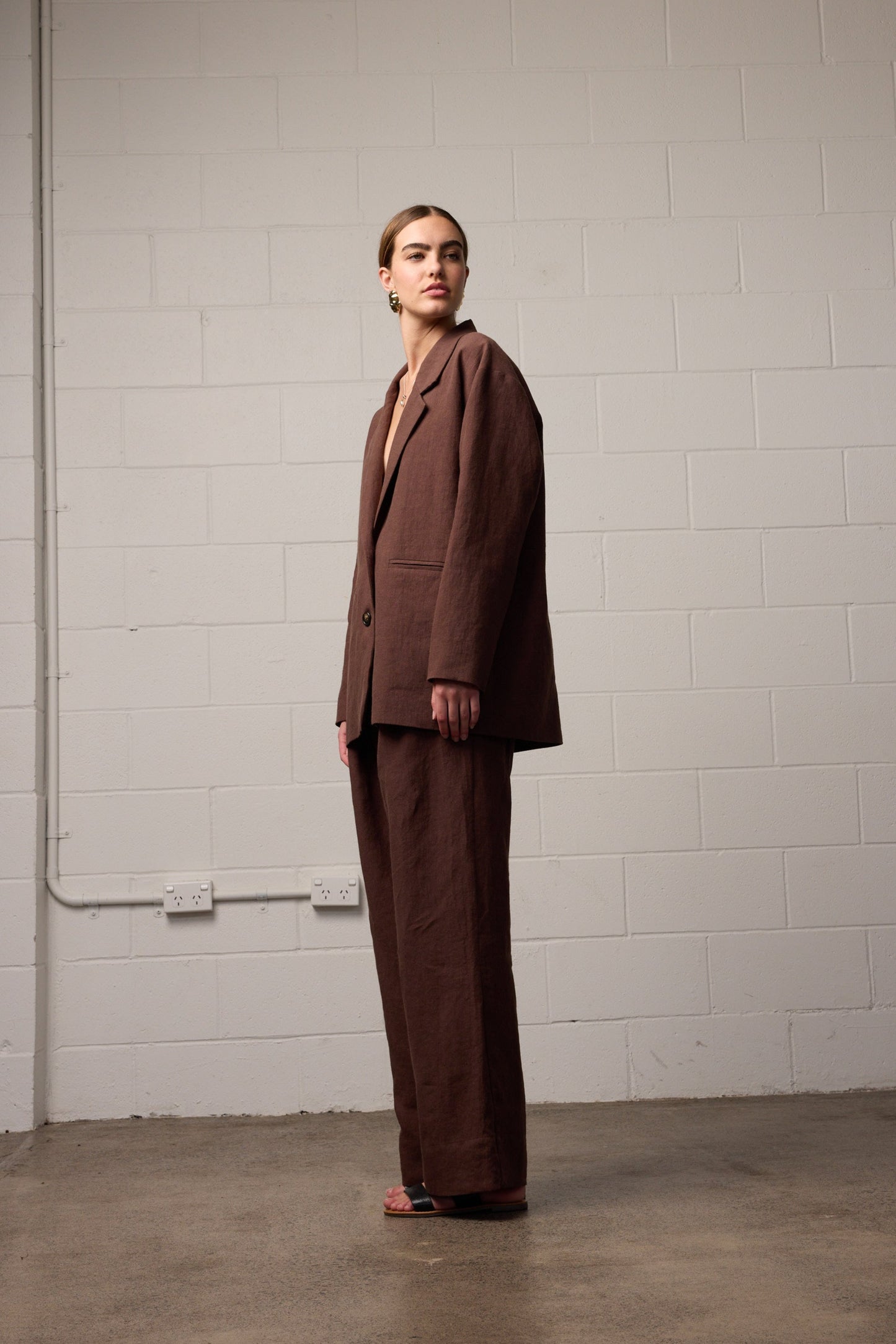 Franco Blazer Mocha