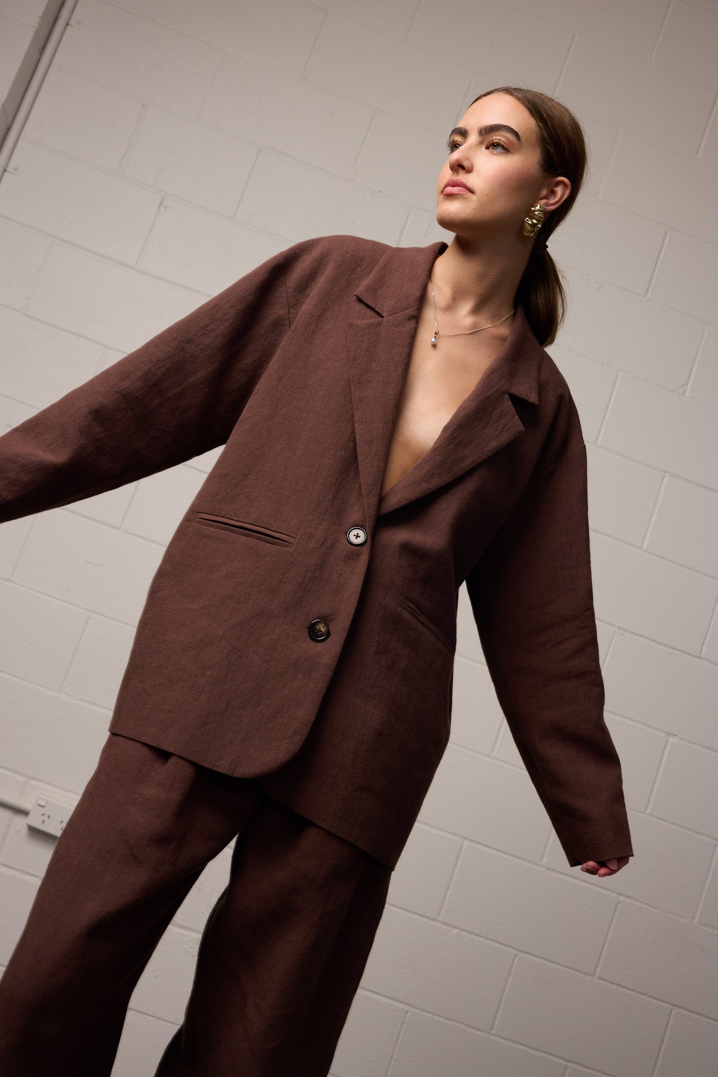 Pre-Order | Franco Blazer Mocha