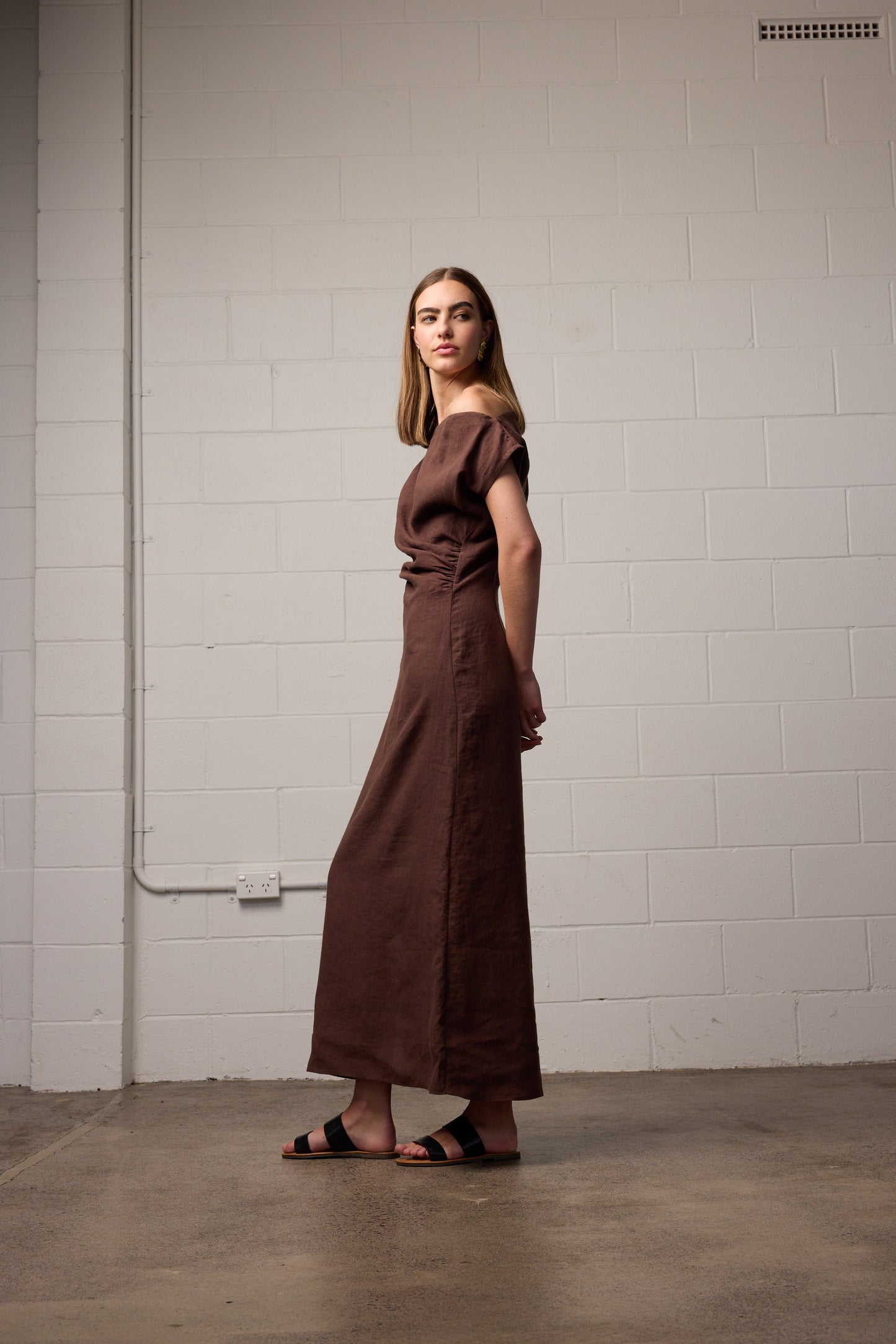 Pre-Order | Nora Dress Mocha