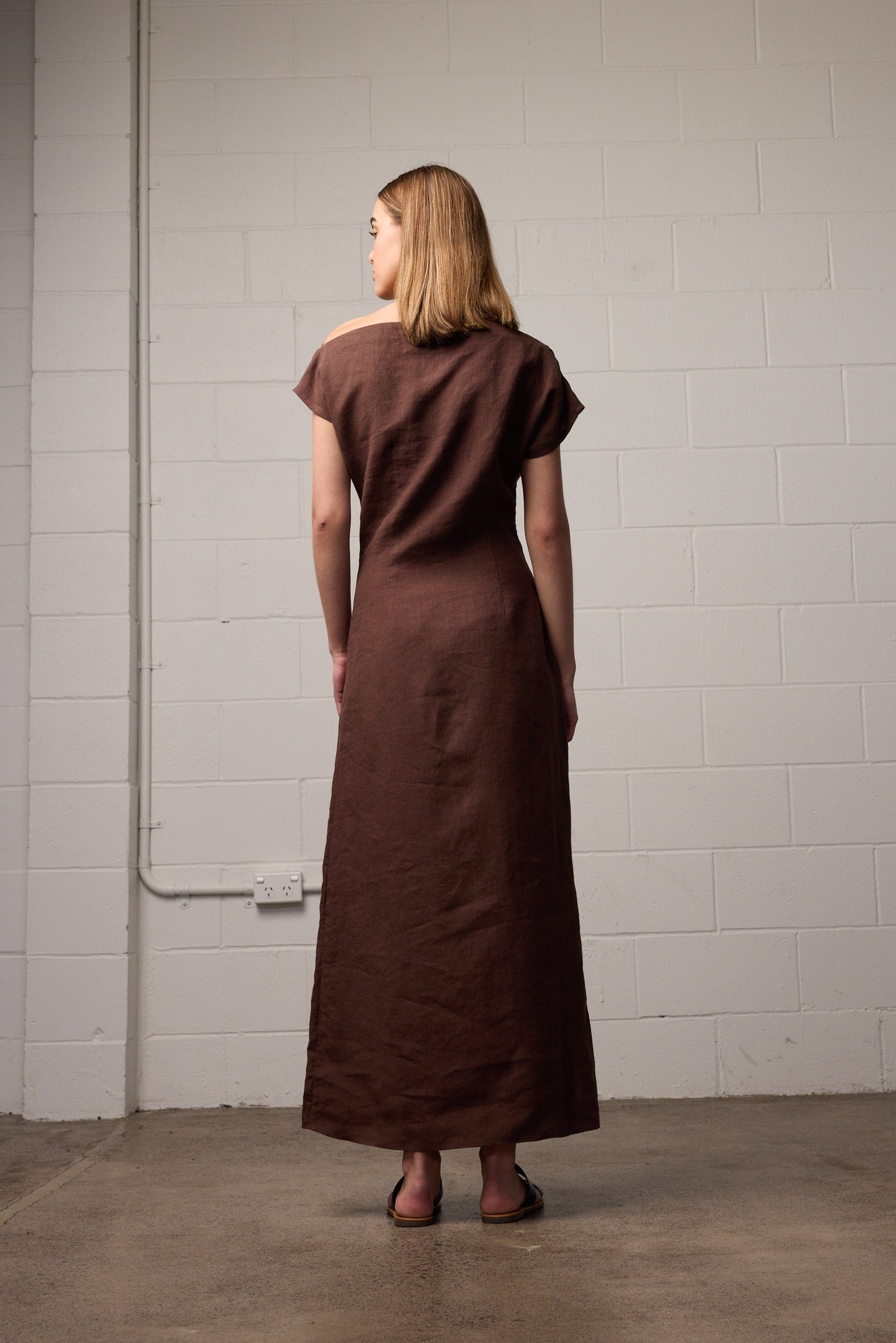 Nora Dress Mocha
