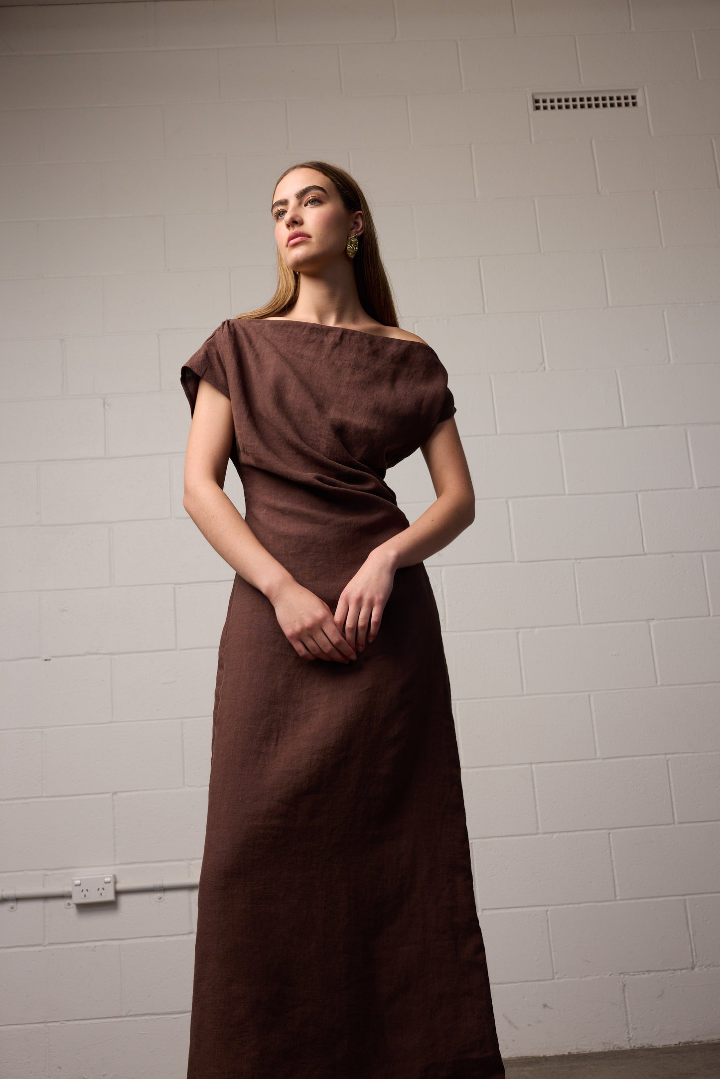 Nora Dress Mocha