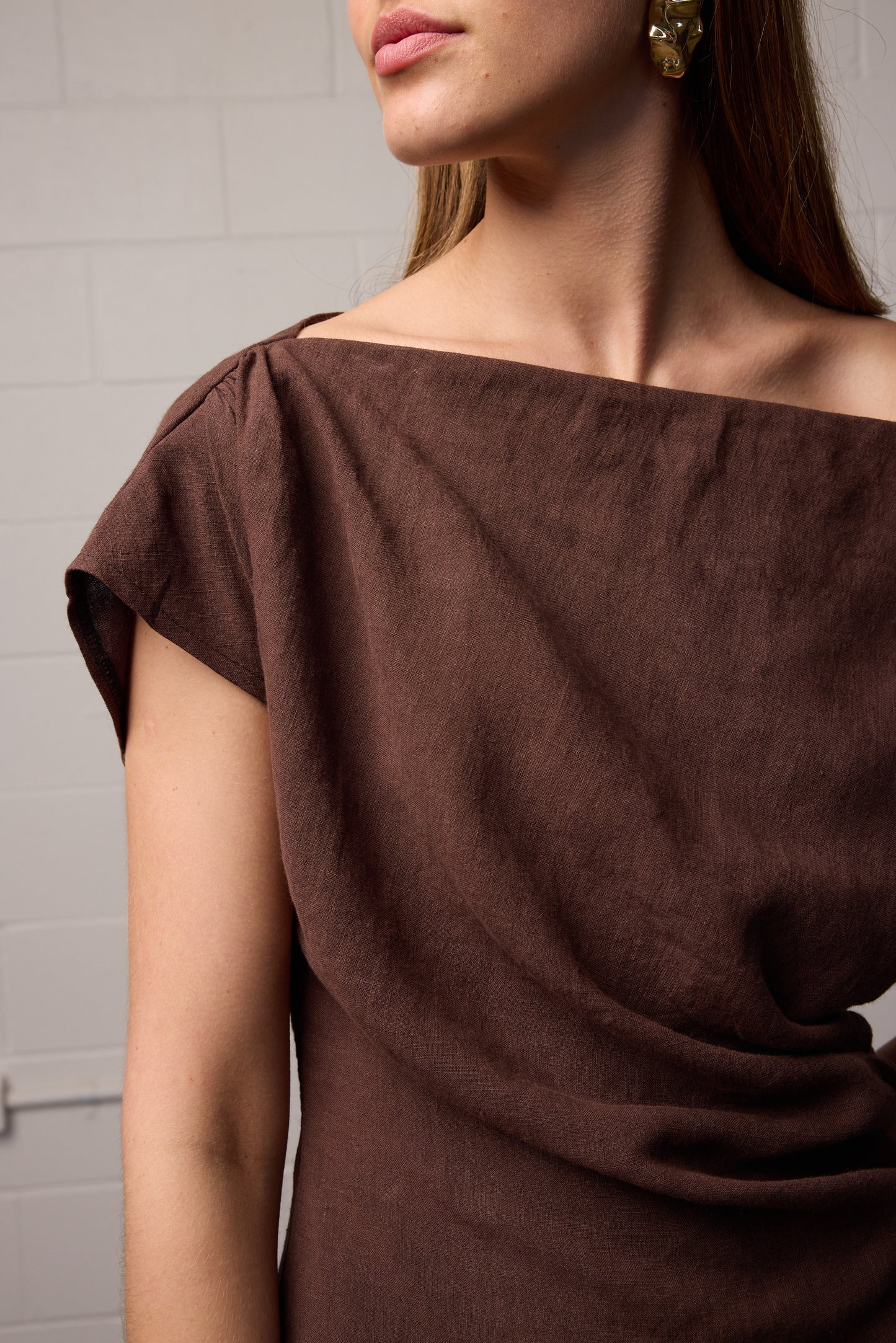Nora Dress Mocha