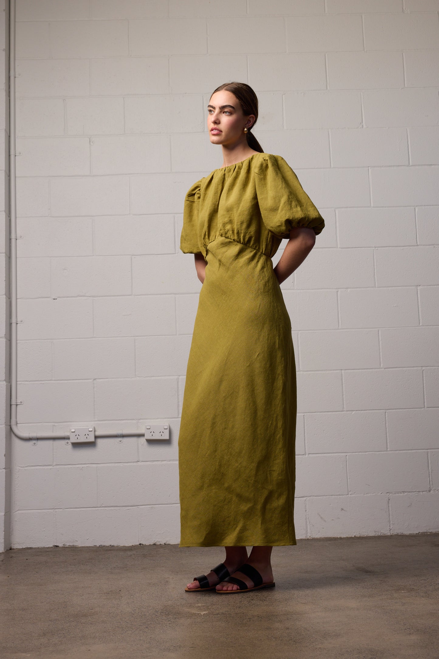 Lani Dress Moss