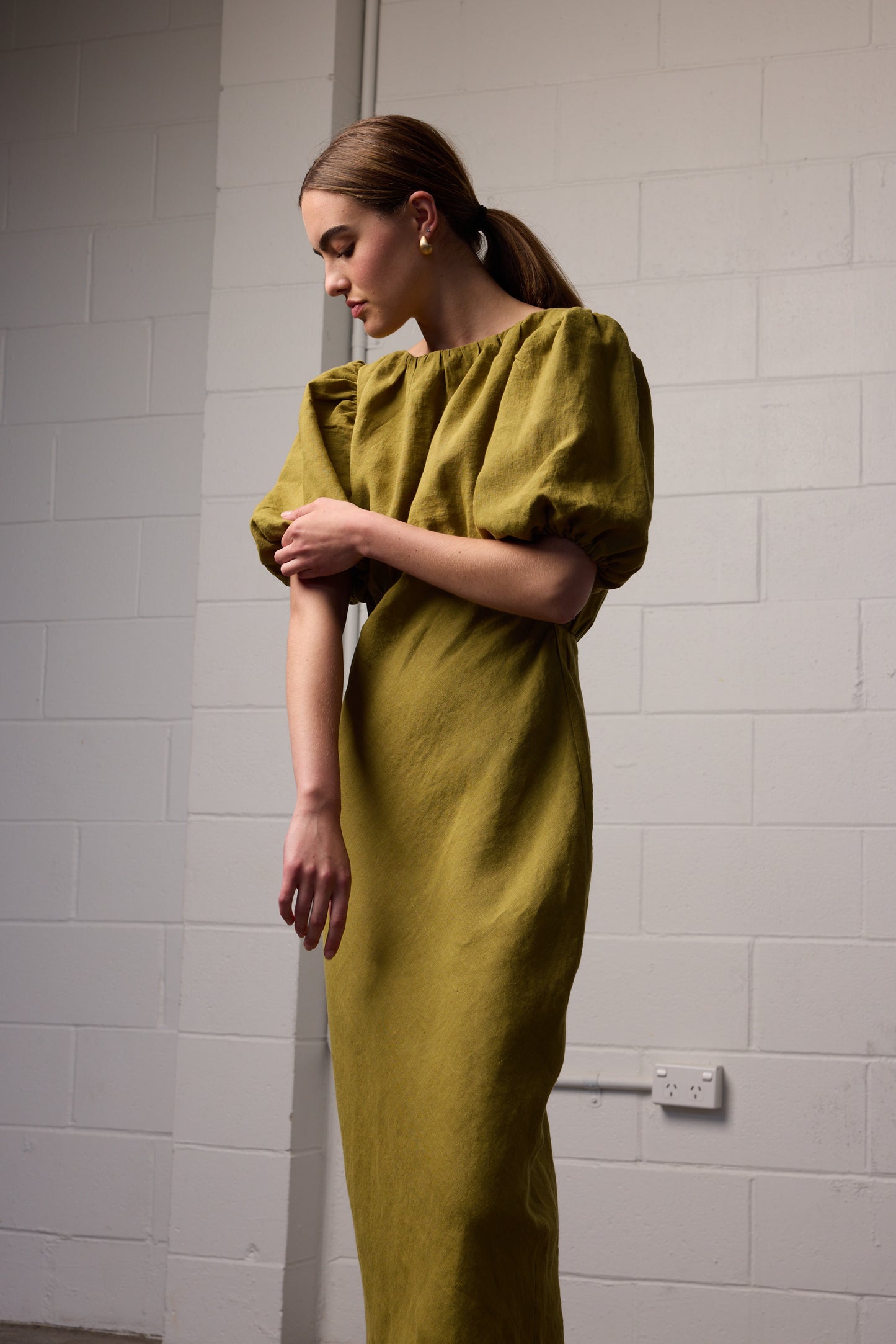 Lani Dress Moss