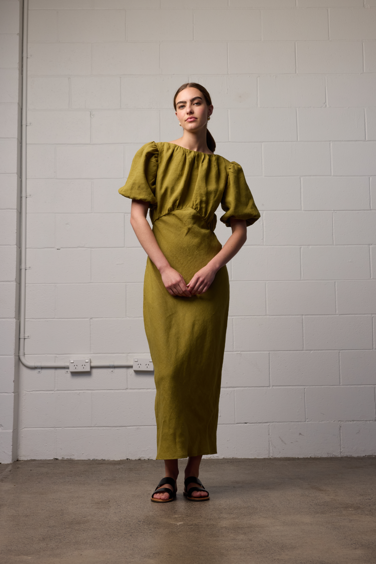 Lani Dress Moss