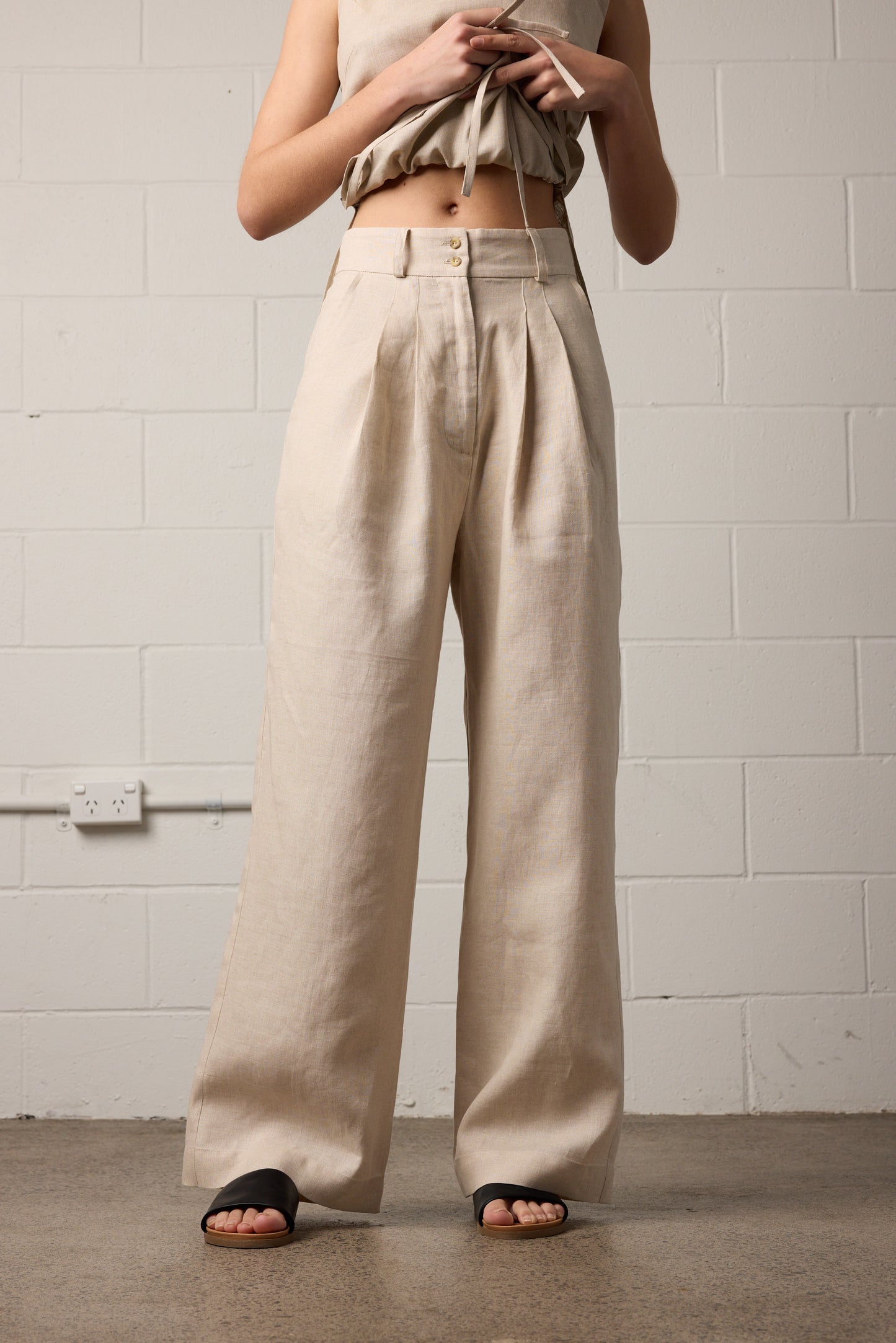 Pre-Order | Theo Pant Natural