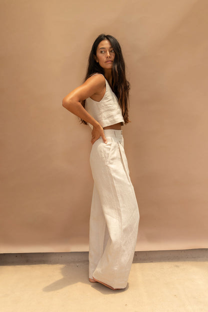 Theo Linen Pant Natural