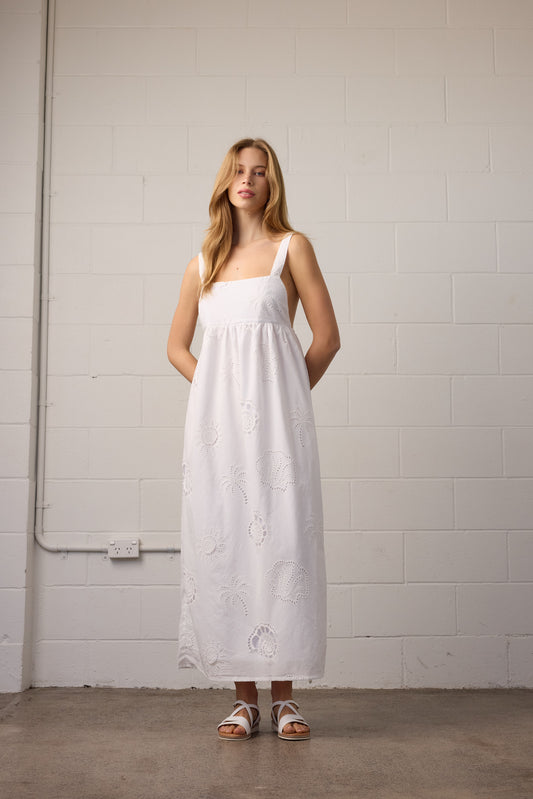 Kaia Broderie Dress