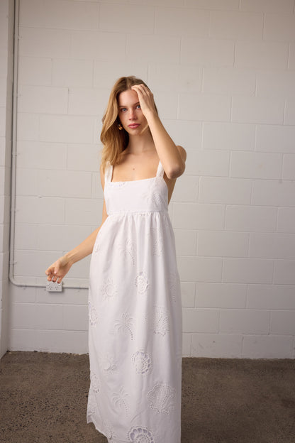 Kaia Broderie Dress