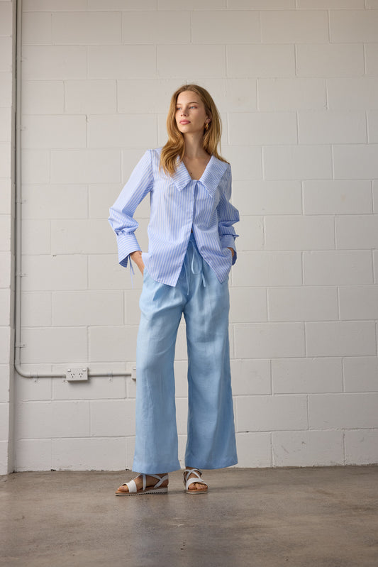Isla Shirt Blue Stripe