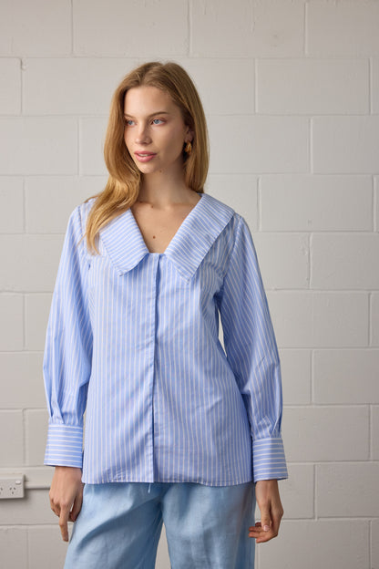 Isla Shirt Blue Stripe