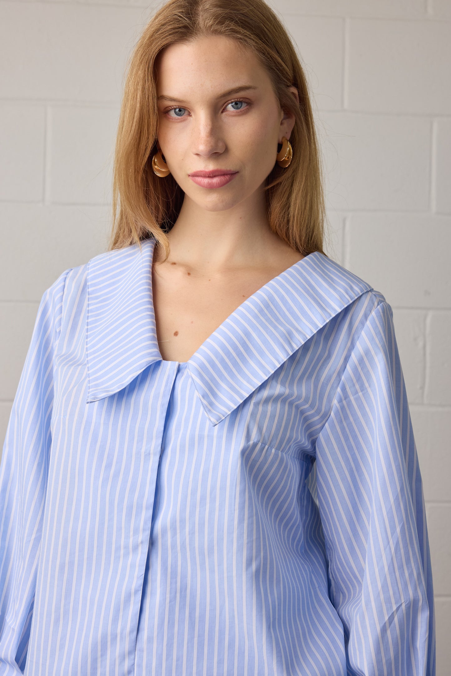 Isla Shirt Blue Stripe