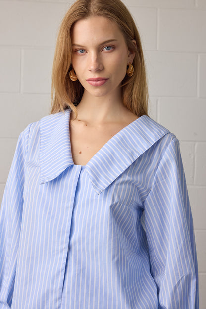 Isla Shirt Blue Stripe