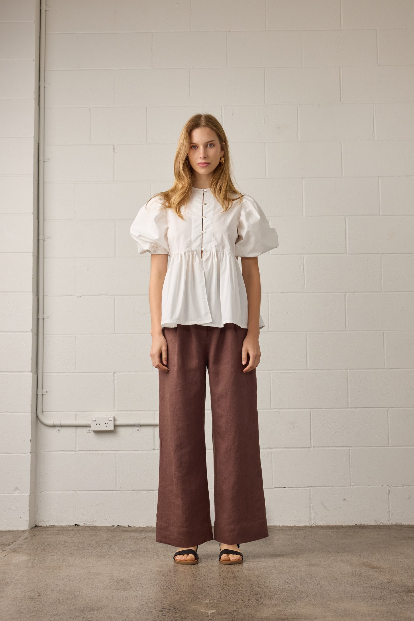 Nico Top White