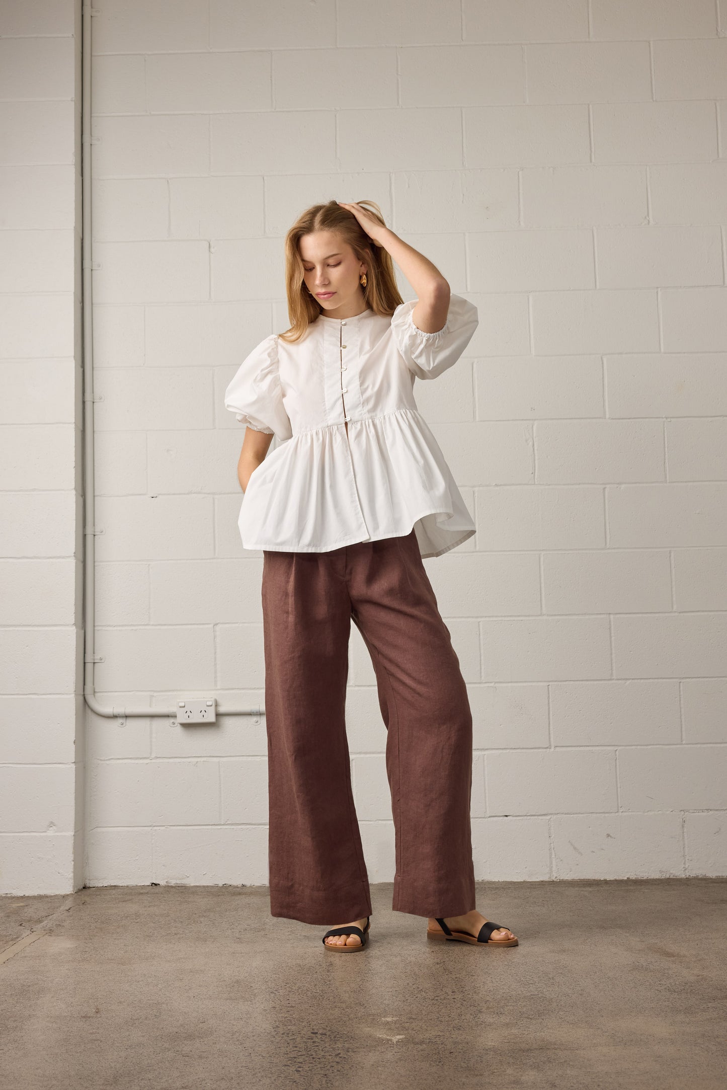 Nico Top White