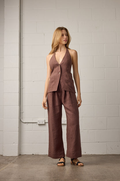 Maia Top Mocha
