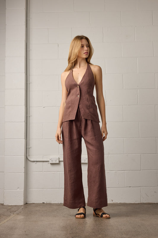 Maia Top Mocha