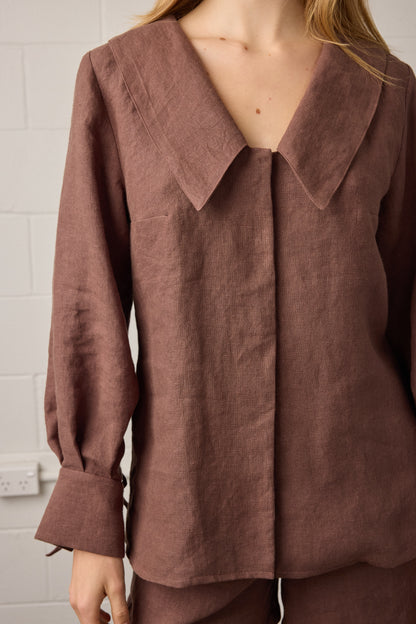 Isla Shirt Mocha
