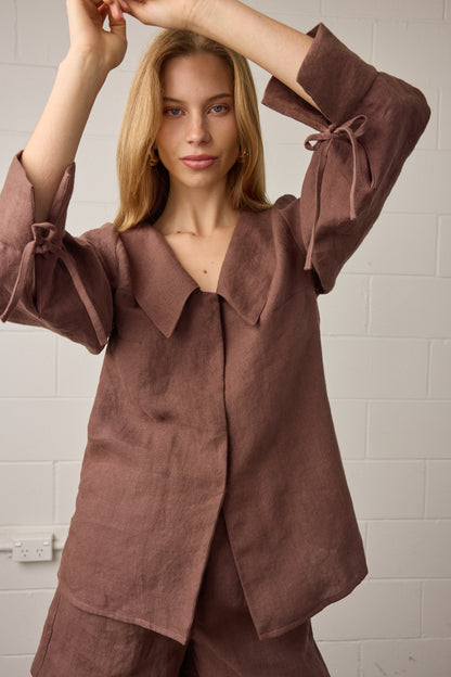 Isla Shirt Mocha