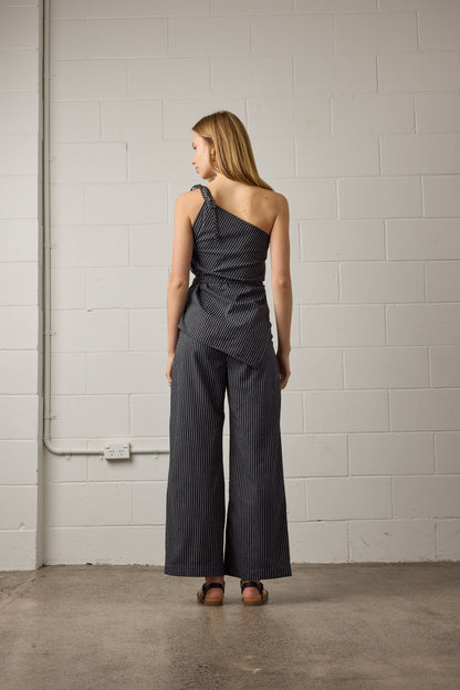 Mason Top Black Stripe