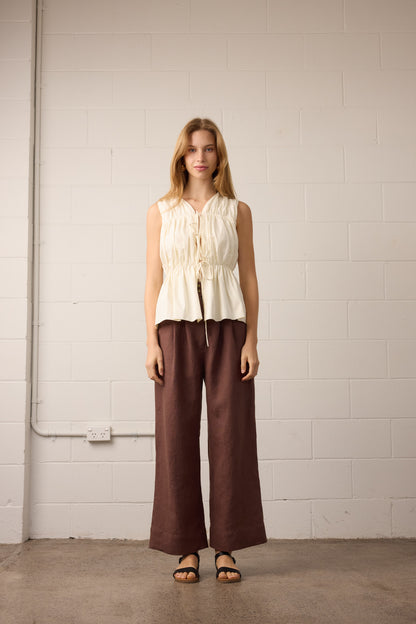 Zaria Top Ivory