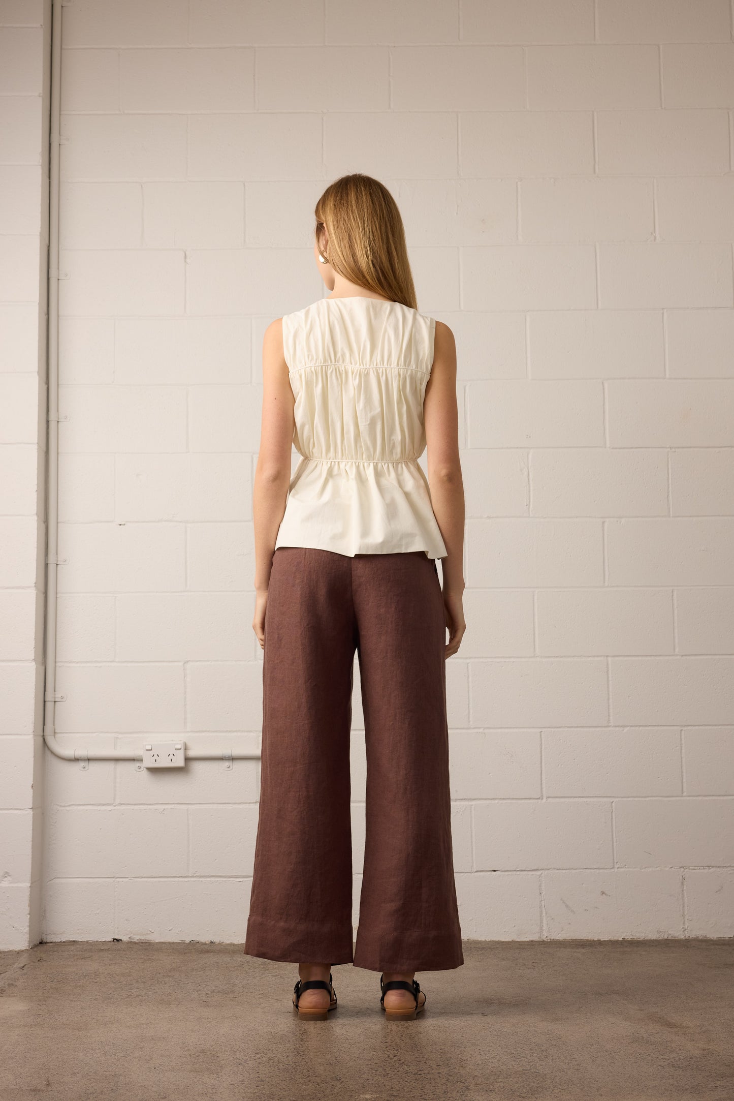Zaria Top Ivory