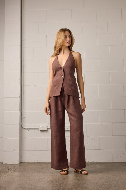 Maia Top Mocha