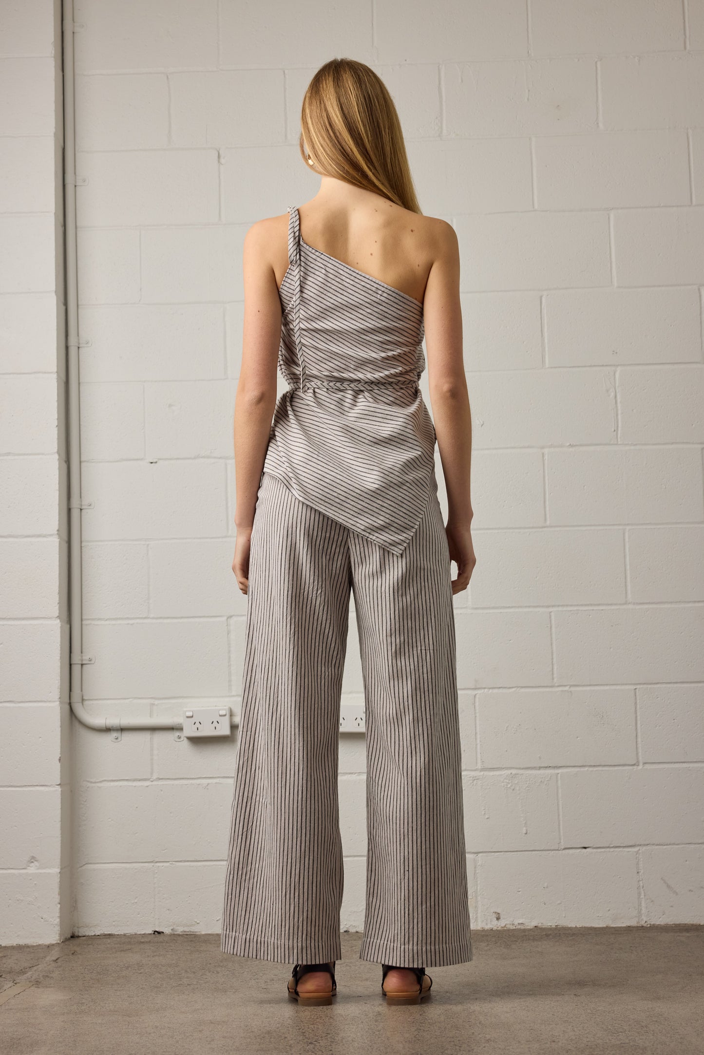 Mason Top Natural Stripe