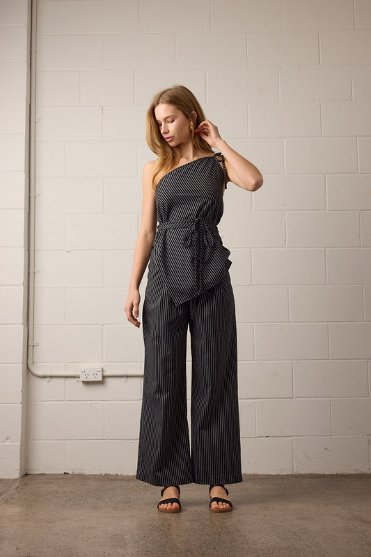 Mason Top Black Stripe