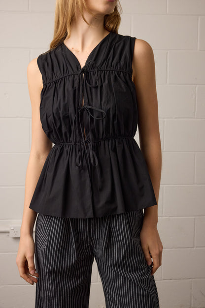 Zaria Top Black