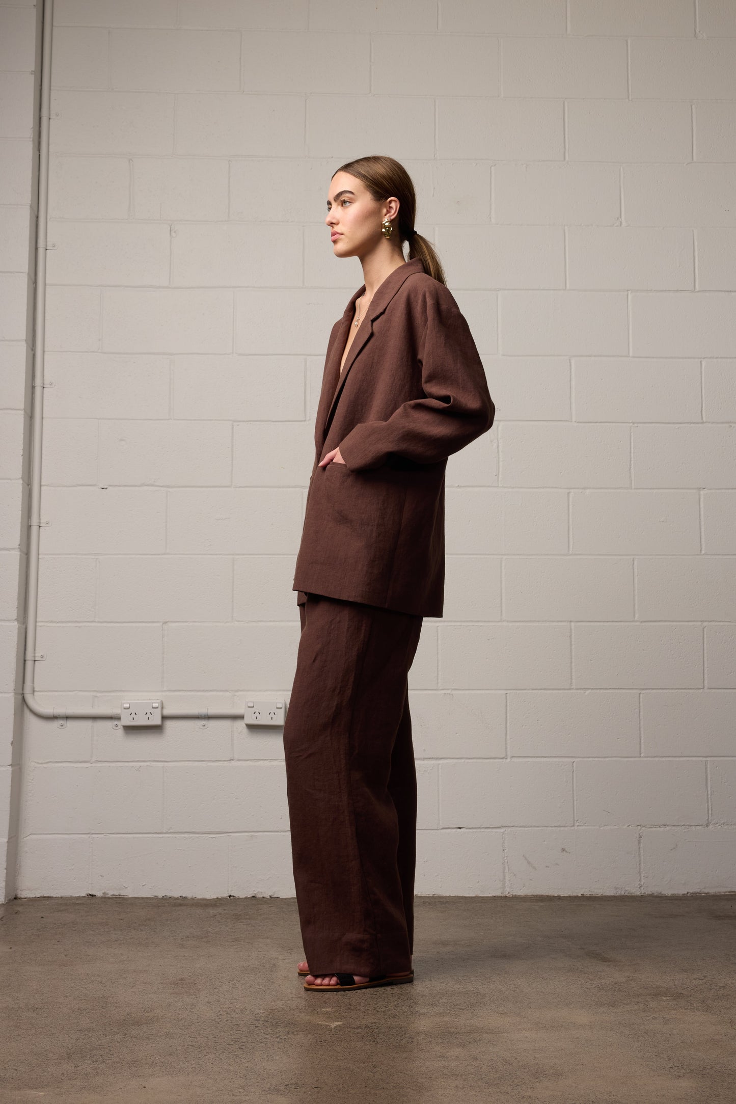 Pre-Order | Theo Pant Mocha